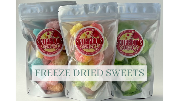 Snippet&#39;s Snacks- Freeze Dried Sweets