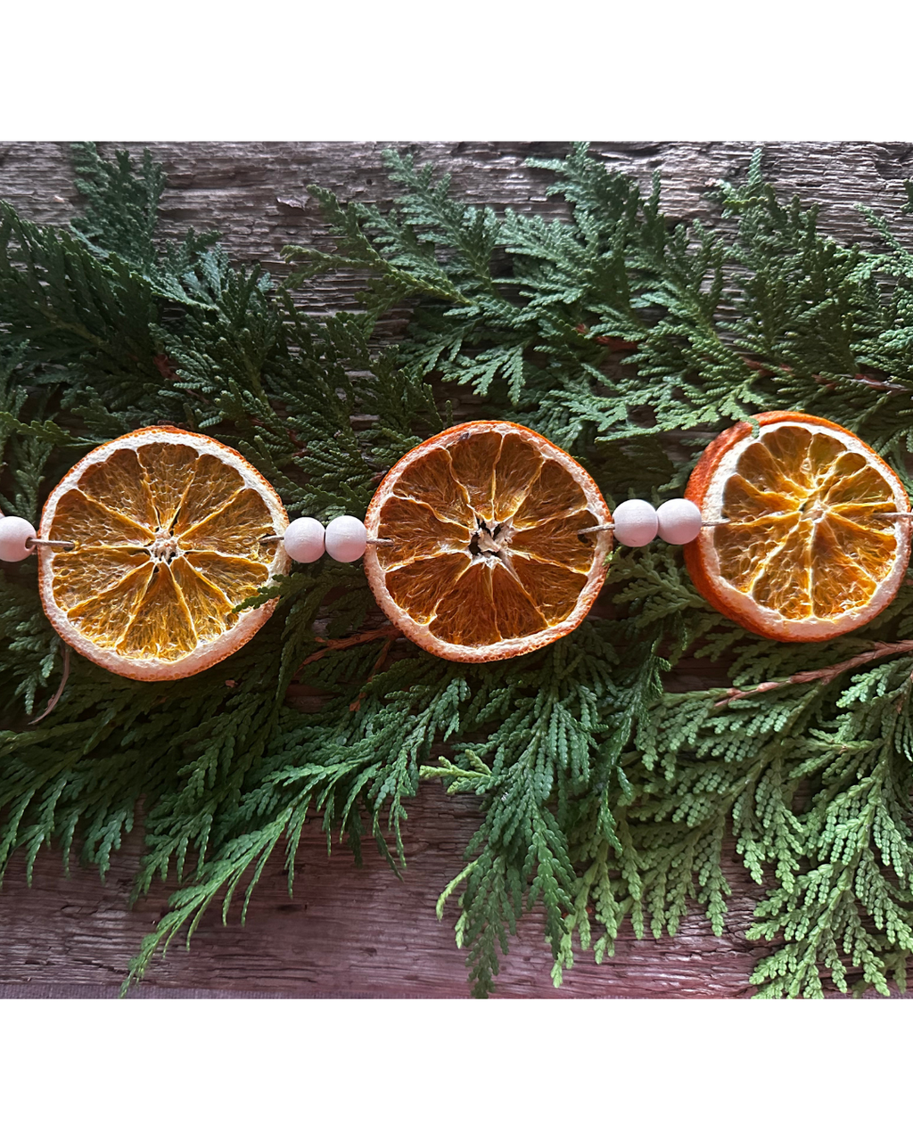 Rustic Citrus DIY Garland Kit