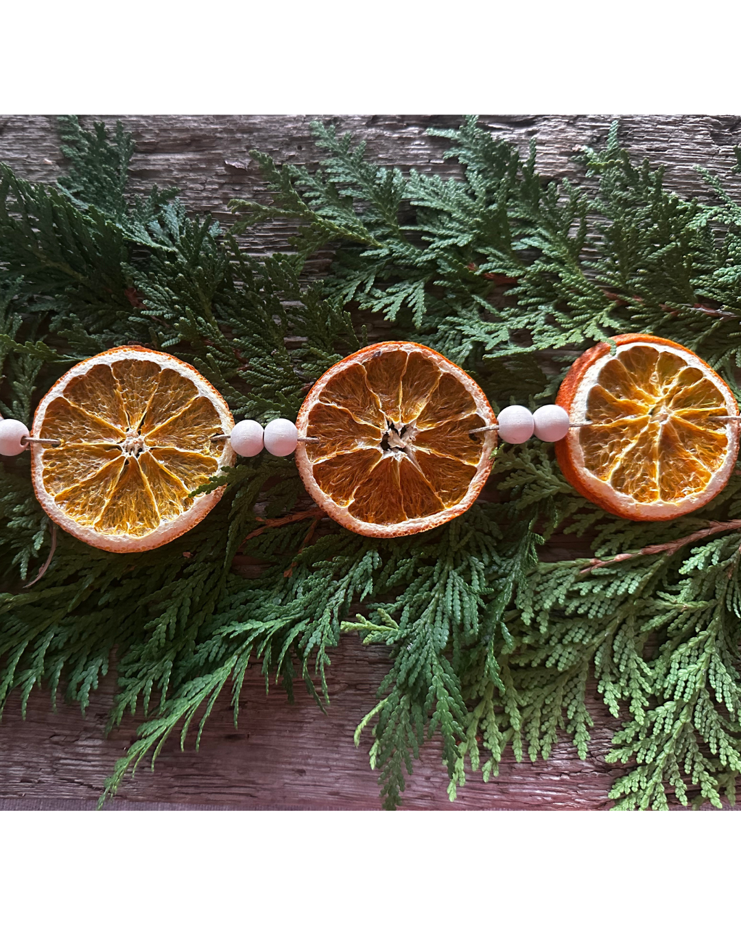 Rustic Citrus DIY Garland Kit