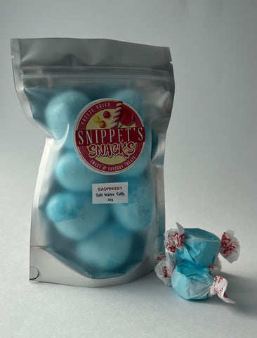 Blue Raspberry Salt Water Taffy