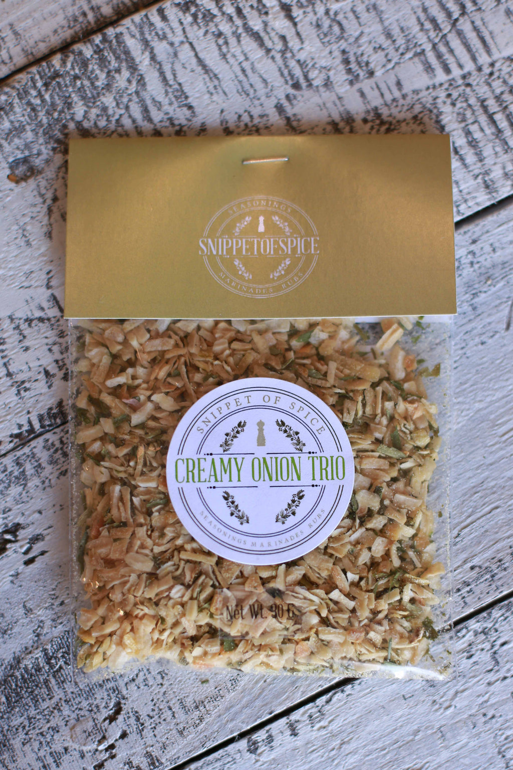 Creamy Onion Trio Dip